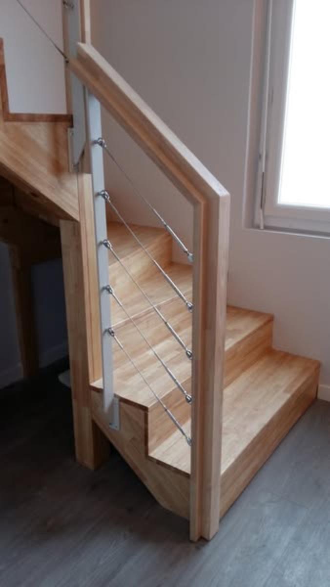 Escaliers bois sur mesure par Gonzalez Agencement - photo 3