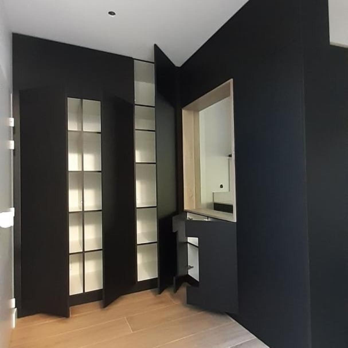 Claustra bois + agencement de bureaux!