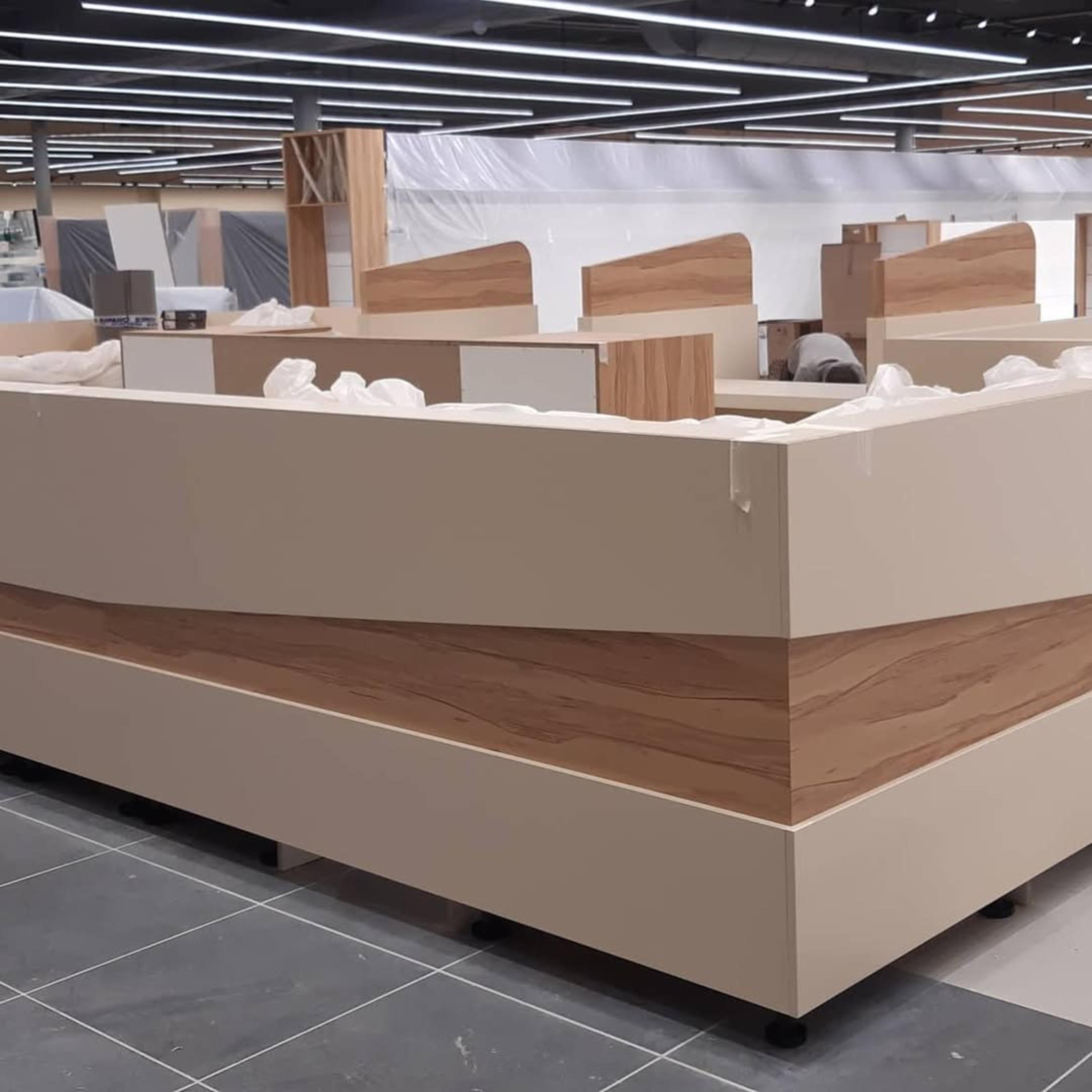 Comptoir d'accueil du nouveau Leclerc du Pian Médoc!
