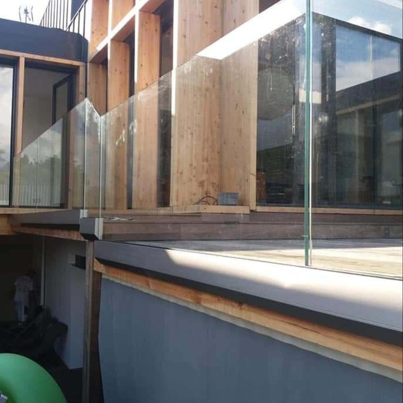 Mains courantes en verre !