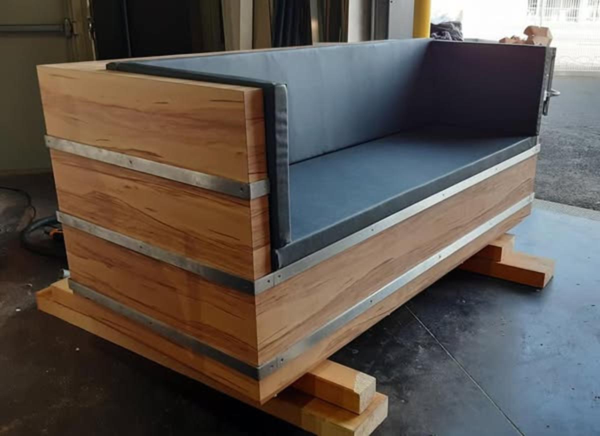 Création de 16 canapés pour une galerie marchande!